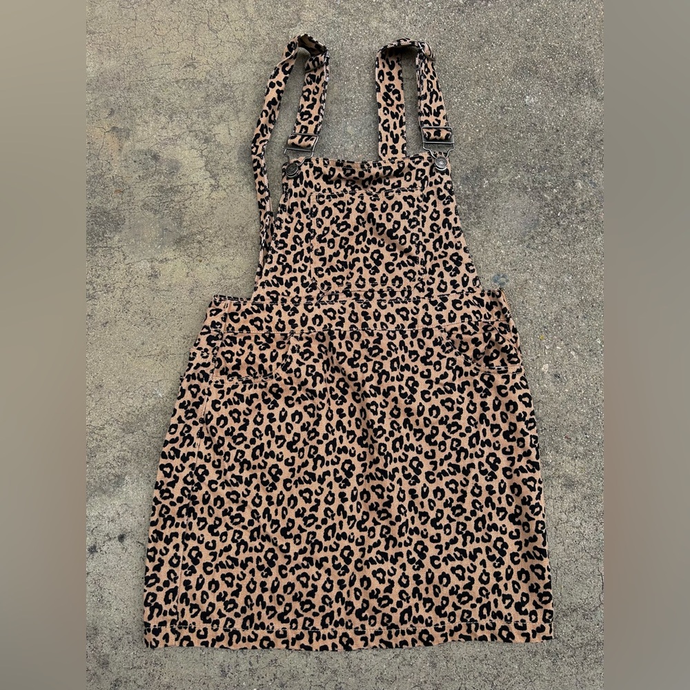 Forever21 Leopard Overalls (5 For $30)